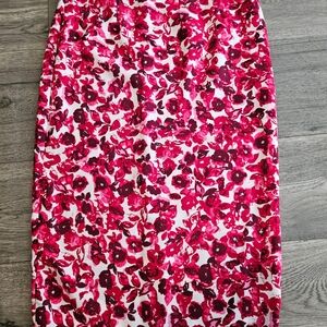 Floral Pink Skirt